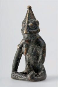 Фрейр. Бронзовая статуэтка из Рэллинге, эпоха викингов
