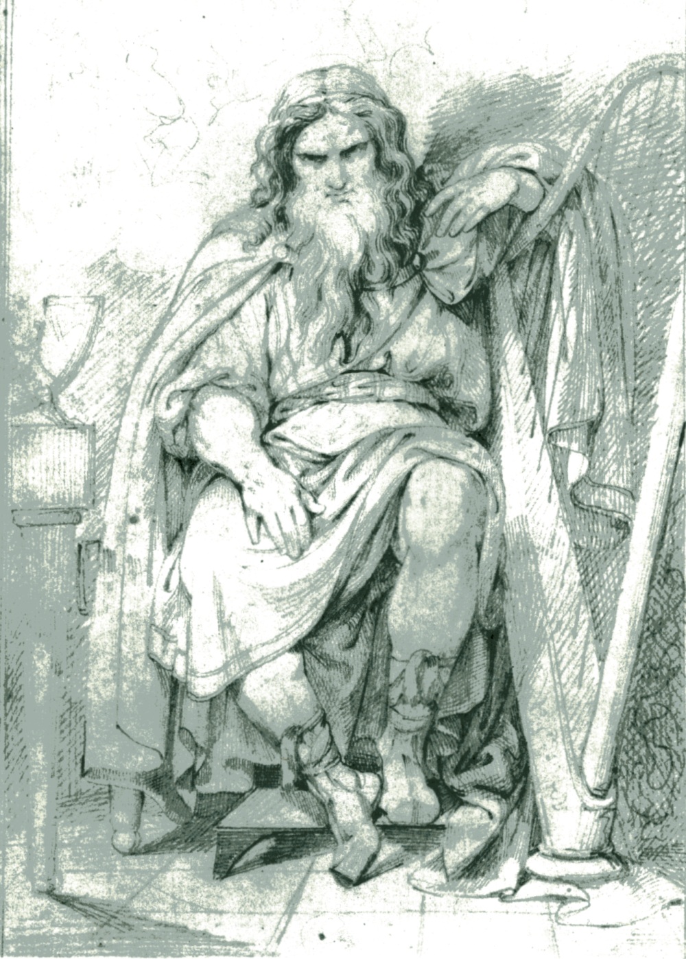 Карл Вальбом (1810–1858). "Браги"